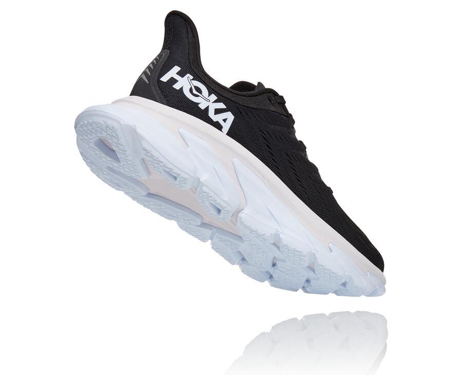 Tenis Hoka One One Hombre Negros/Blancos - Clifton Edge - SAQW84312